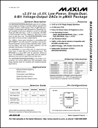 MAX563CPN datasheet: +3.3V-powered, EIA/TIA-562 dual tranceiver with receivers active in shutdown. MAX563CPN