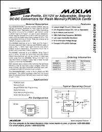 MAX613CSD datasheet: Dual-slot PCMCIA analog power controller. MAX613CSD