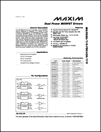 MAX6318MHUK27BY-T datasheet: Microprocessor supervisory circuit with watchdog input (watchdog input,reset output active-high,push/pull and active-low, bidirectional).Factory-trimmed reset threshold(typ) 2.700V, reset timeout(min) 20ms, watchdog timeout(typ) 1.6sec MAX6318MHUK27BY-T
