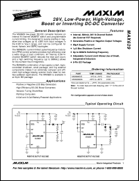 MAX6326UR24-T datasheet: Ultra-low-power microprocessor supervisory circuit (reset output active-low, push-pull). Reset threshold (typ) 2.400V. Order increment 10k MAX6326UR24-T
