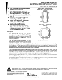 SN74LVC138ADBR datasheet:  3-LINE TO 8-LINE DECODER/DEMULTIPLEXER SN74LVC138ADBR