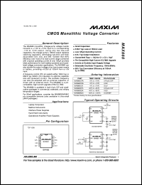 MAX6807UR26-T datasheet: Voltage detector. Reset output active-high, push-pull. Threshold reset 2.6V MAX6807UR26-T