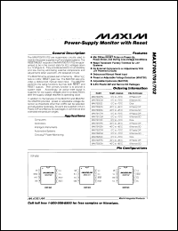 MAX730AMJA datasheet: 5V, step-down, current-mode PWM DC-DC converter accept input between 5.5V and 11V and deliver 450mA for inputs above 6V. MAX730AMJA