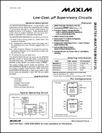 MAX752CPA datasheet: Adjustable step-up current-mode DC-DC converter MAX752CPA