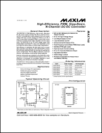 MX7524JN datasheet: CMOS 8-bit buffered multiplying DAC. TTL/CMOS compatible at +5V. Error +-1/2 LSB MX7524JN