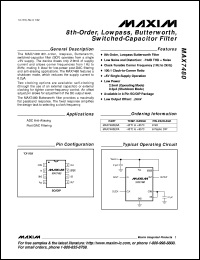MAX767CAP datasheet: 5V-to-3.3V, Synchronous, step-down power-supply controller. Ref.tol.+-1.8%, Vout 3.3V MAX767CAP