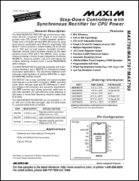 MAX817MCUA datasheet: +5V microprocessor supervisory circuit. Reset threshold 4.40V, active-low reset, backup-battery switchover, power-fail comparator, watchdog input, battery freshness seal. MAX817MCUA