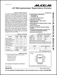 MAX829EUK datasheet: Switched-capacitor voltage inverter. 35kHz. +1.5V to +5.5V input voltage range. MAX829EUK