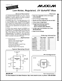 MAX860MJA datasheet: 50mA, Frequency-selectable, switched-capacitor voltage coverter. Input voltage +1.5V to 5.5V, 200microA quiescent current. MAX860MJA