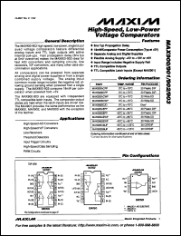 MAX918EUK-T datasheet: 1.8V, nanopower 750nA, Beyond-the-Rails comparator. Internal 1.245V+-1.5% reference. Open-drain output. MAX918EUK-T