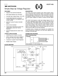 UC2577T-ADJ datasheet:  SIMPLE STEP-UP VOLTAGE REGULATOR UC2577T-ADJ