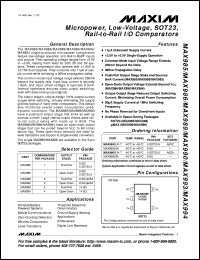 MX580KESA datasheet: High precision +2.5V reference. Tolerance +-25mV MX580KESA