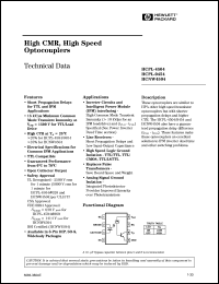 HCPL-4504#300 datasheet: High CMR, high speed optocoupler HCPL-4504#300