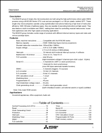 M30218M6-AXXXFP datasheet: Single chip 16-bit CMOS microcomputer M30218M6-AXXXFP