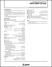 M38030M1-XXXSP datasheet: RAM size: 192bytes single chip 8-bit CMOS microcomputer M38030M1-XXXSP