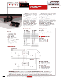 PT7746A datasheet:  32AMP 