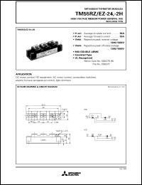 TM55EZ-2H datasheet: 55A - transistor module for medium power general use, insulated type TM55EZ-2H