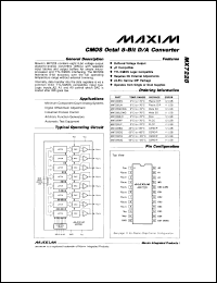 MX7537JN datasheet: CMOS parallel loading dual 12 bit multiplying D/A converter. Gain error +-6 LSB. MX7537JN
