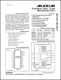 MXL1074ET datasheet: 5A step-down, PWM, switch-mode DC-DC regulator. Adjustable output 2.5V to 35V MXL1074ET