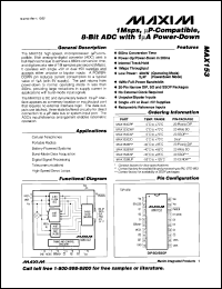 MAX311CPE datasheet: CMOS RF/video multiplexer (2-of-8, 4 channel differential). MAX311CPE