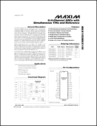 MAX4005CSA datasheet: 950MHz FET-input buffer with 75om output MAX4005CSA