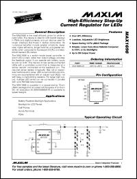 MAX516ACNG datasheet: Quad comparator with programmable threshold. Error (LSB) +-1 MAX516ACNG