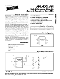 MAX516AENG datasheet: Quad comparator with programmable threshold. Error (LSB) +-1 MAX516AENG