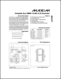 MAX5541ESA datasheet: Low-cost, +5V, serial-input, voltage-output, 16-bit DAC. MAX5541ESA