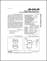 MX7534SQ datasheet: Microprocessor-compatible, 14-bit DAC. INL +-2 LSB. MX7534SQ