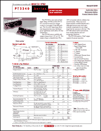 PT3342C datasheet:  5VOUT 30W 18 TO 60V-INPUT ISOLATED DC/DC CONVERTER PT3342C