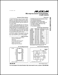 MAX333C/D datasheet: Quad SPDT CMOS analog switch. MAX333C/D