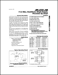 MAX388CJN datasheet: High-voltage, fault-protected analog multiplexer. 8-channel single-ended. MAX388CJN