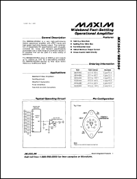 ICM7555/D datasheet: Single general purpose RC timer ICM7555/D