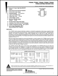 TPS2024P datasheet:  POWER-DISTRIBUTION SWITCHES TPS2024P