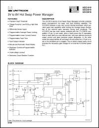 UCC3919D datasheet:  3V TO 8V HOT SWAP POWER MANAGER UCC3919D