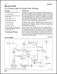 UCC39151N datasheet:  15V PROGRAMMABLE HOT SWAP POWER MANAGER UCC39151N