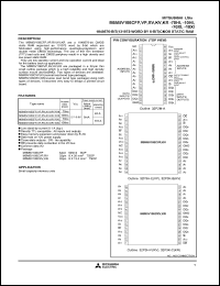 M5M5V008CFP-55HI datasheet: 1048576-bit (131072-word by 8-bit) CMOS static RAM M5M5V008CFP-55HI