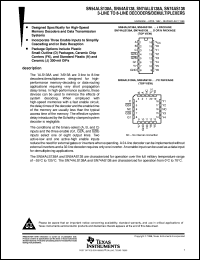 SNJ54ALS138AW datasheet:  3-LINE TO 8-LINE DECODERS/DEMULTIPLEXERS SNJ54ALS138AW