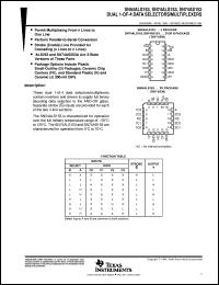 8413401FA datasheet:  DUAL 1-OF-4 DATA SELECTORS/MULTIPLEXERS 8413401FA