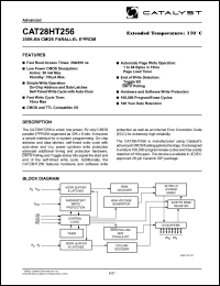 CAT28HT256HD-20 datasheet: 256K-bit  CMOS parallel  EEPROM CAT28HT256HD-20