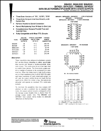 JM38510/30905B2A datasheet:  DATA SELECTORS/MULTIPLEXERS WITH 3-STATE OUTPUTS JM38510/30905B2A