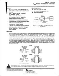 TPS2104DBVR datasheet:  POWER-DISTRIBUTION SWITCHES TPS2104DBVR