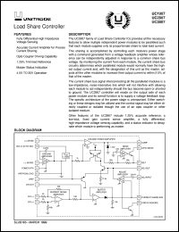 UC3907DW datasheet:  LOAD SHARE CONTROLLER UC3907DW