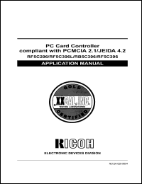RF5C396L datasheet: Compliant with PCMCA 2.1 or JEIDA 4.2 PC card controller RF5C396L