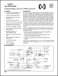 UC3841Q datasheet:  PROGRAMMABLE, OFF-LINE, PWM CONTROLLER UC3841Q