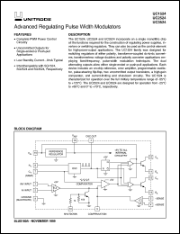 UC2524N datasheet:  ADVANCED REGULATING PULSE WIDTH MODULATORS UC2524N