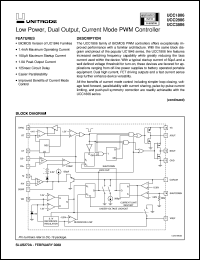 UCC3806J datasheet:  LOW POWER, DUAL OUTPUT, CURRENT MODE PWM CONTROLLER UCC3806J