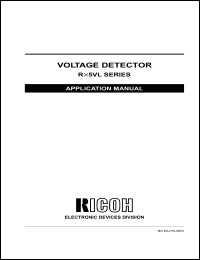 RN5VL26AA-TL datasheet: Voltage detector. Detector threshold 2.6V. Output type Nch open drain. Taping type TL. RN5VL26AA-TL