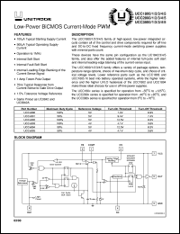 UCC3803D datasheet:  LOW-POWER BICMOS CURRENT-MODE PWM UCC3803D