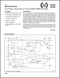 UCC1806L datasheet:  LOW POWER, DUAL OUTPUT, CURRENT MODE PWM CONTROLLER UCC1806L